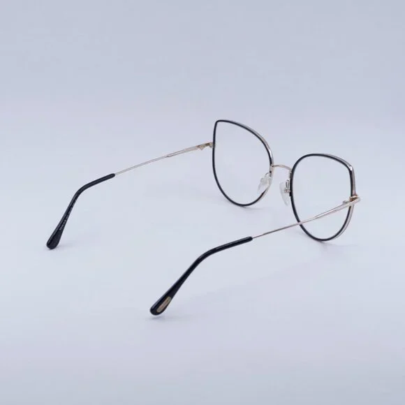 ?️ New Tom Ford FT5614-B 001 Eyeglasses - Black/Gold Frame display picture 1